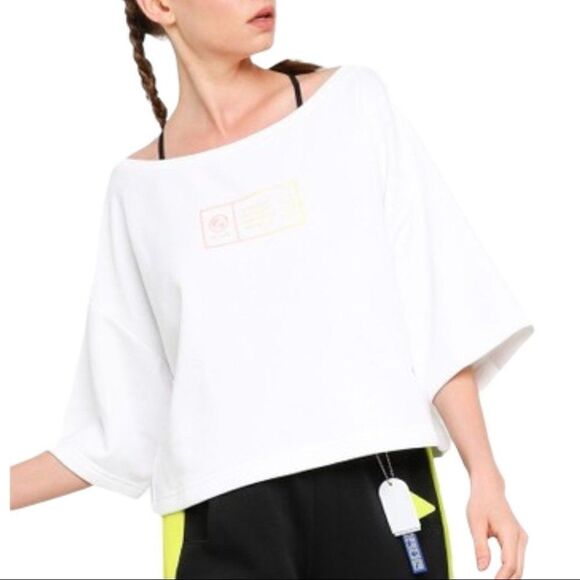 Puma Selena‎ Gomez Sweatshirt Crop Top Performance - Picture 6 of 6